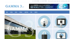 Desktop Screenshot of gamma3.it
