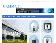 Tablet Screenshot of gamma3.it
